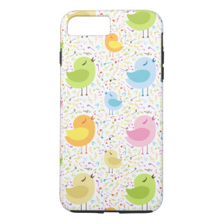 Coques Pour iPhone Poussins abstraits de chant