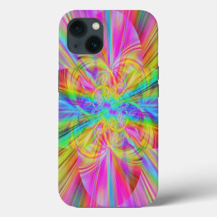 Case-Mate iPhone Case Poutres arc-en-ciel en cristal