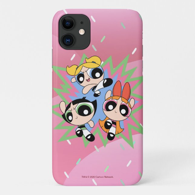 Coques Case-Mate iPhone Powerpuff Girls Powfactor (Dos)