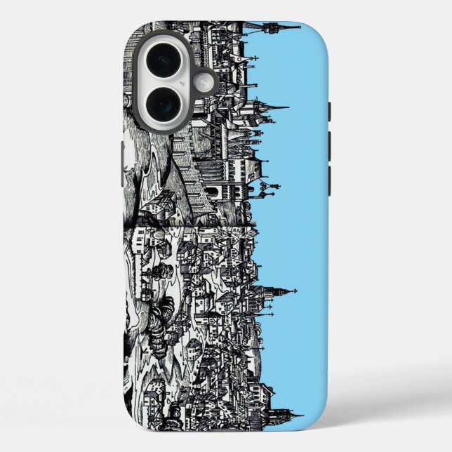 Coques Case-Mate iPhone Prague capitale médiévale de la République tchèque (Verso)