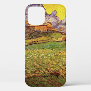 Coque iPhone 12 Prairie dans les montagnes par Vincent van Gogh