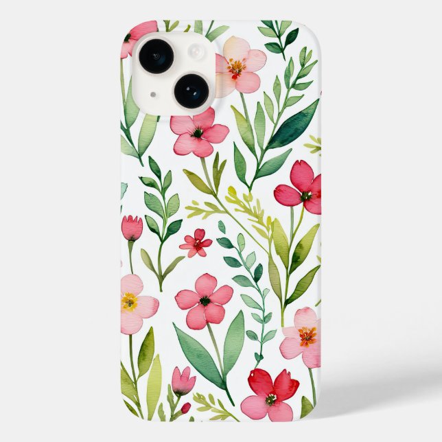 Coques Case-Mate iPhone Prairie de fleurs sauvages (Verso)
