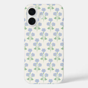 Coque Pour iPhone 16 Prairie Pastel Fleur Douce Botanique