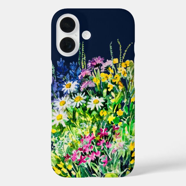 Coques Case-Mate iPhone pré d'été, fleurs sauvages (Verso)
