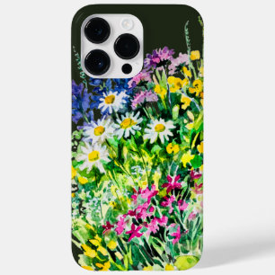 Coque Case-Mate iPhone pré d'été, fleurs sauvages