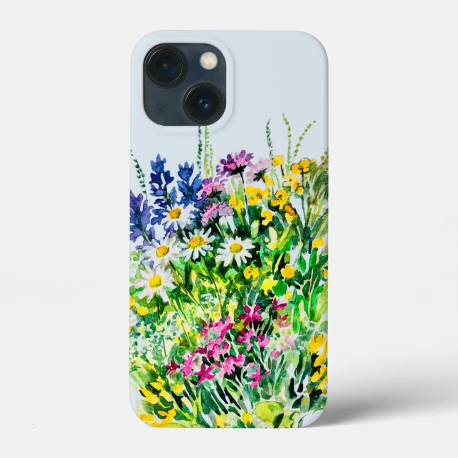 Coques Case-Mate iPhone pré d'été, fleurs sauvages (Verso)
