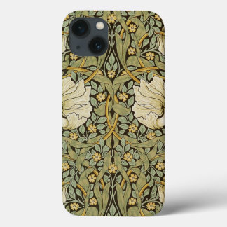 Etui iPhone 13 Pré-raphate de William Morris Pimpernel Vintage