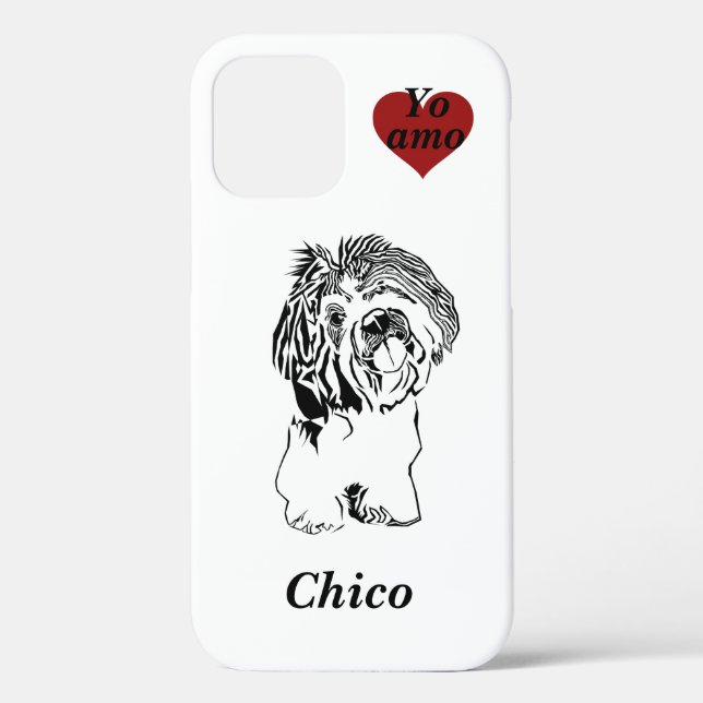 Coques Case-Mate iPhone Preciosa Funda Personalizada Shih Tzu (Verso)