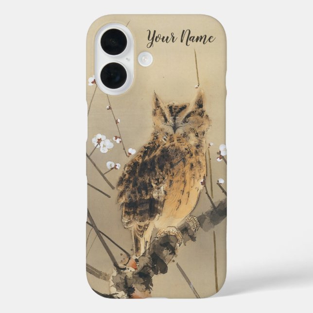 Coques Case-Mate iPhone Premières floraisons de prunier par Nishimura Goun (Verso)