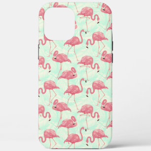 Case-Mate iPhone Case Preppy Chic Elegant Pink Flamingo Motif