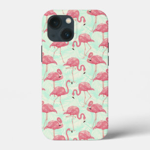 Case-Mate iPhone Case Preppy Chic Elegant Pink Flamingo Motif
