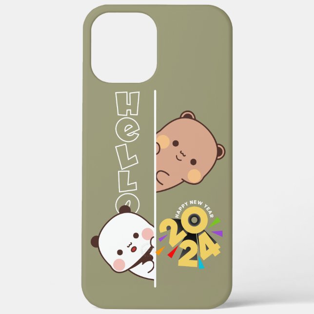 Coques Case-Mate iPhone Présentation de la nouvelle année 2024 |  (Verso)