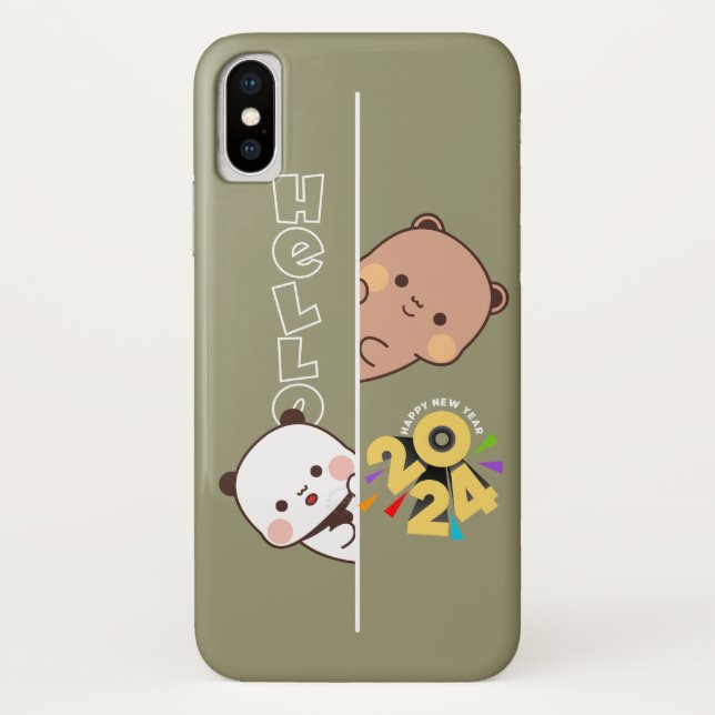 Coques Case-Mate iPhone Présentation du Nouvel An 2024 |  (Dos)