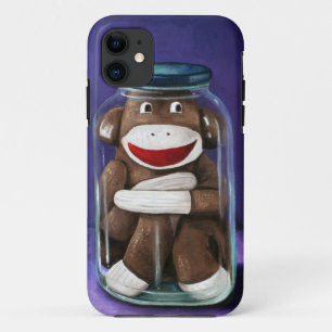 Coques Pour iPhone Préservation de l'enfance avec le singe de