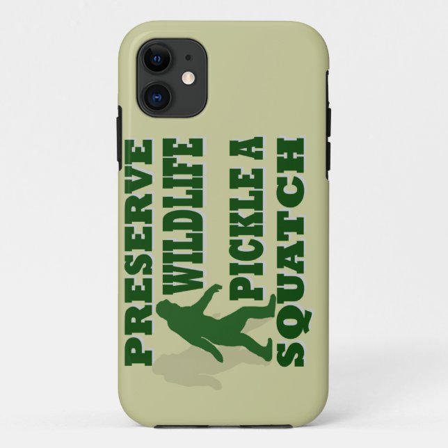 Coques Case-Mate iPhone Préserver le pickat sauvage un squatch (Dos)