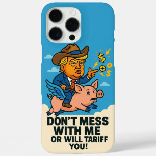 Coque iPhone 16 Pro Max Président appliquer des droits de douane à tous