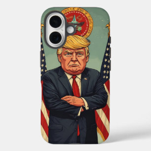 Coque Pour iPhone 16 Président Trump