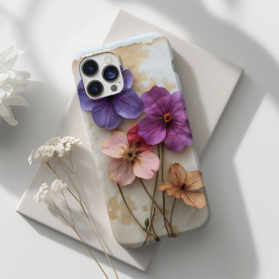 Coque Case-Mate iPhone Pressé Fleur Floral Botanique Imprimer Nature