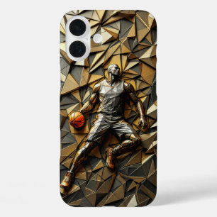 Coque Pour iPhone 16 Plus Prestige Dunk : Luxe Basketball
