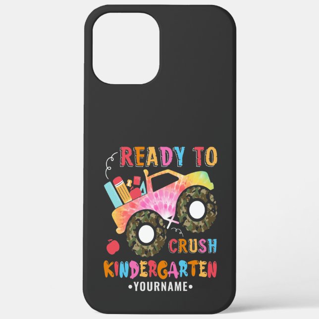 Coques Case-Mate iPhone Prêt à écraser maternelle 1er jour d'école (Verso)