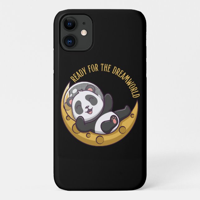 Coques Case-Mate iPhone Prêt pour le monde de rêve Bonjour petit panda en  (Dos)