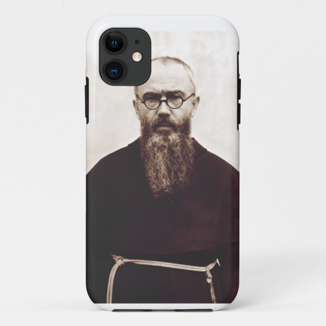 Coques Case-Mate iPhone Prêtre catholique polonais Saint Maximilian Kolbe (Dos)