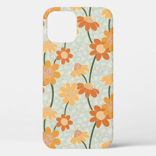 Case-Mate iPhone Case Pretty retro muted 1970 s flowers