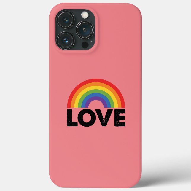 Coques Case-Mate iPhone Pride L'amour est amour L'égalité gay Rainbow LGBT (Verso)