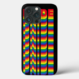 Case-Mate iPhone Case Pride lgbt lgbtq queer drapeau gay motif noir