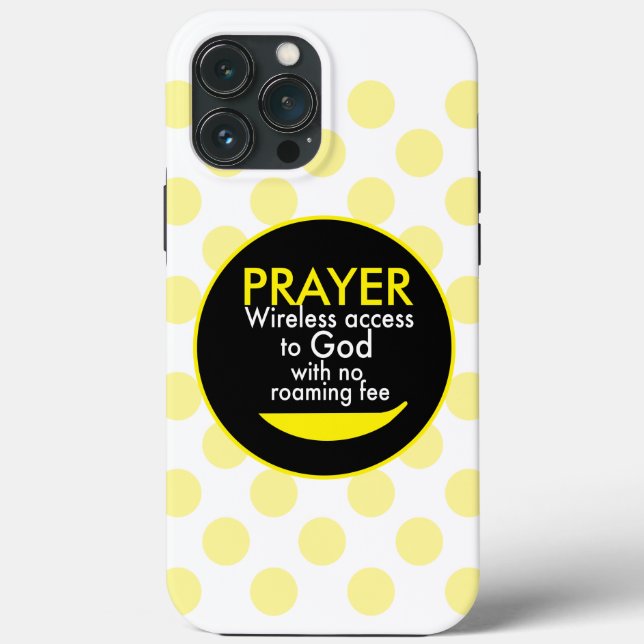 Coques Case-Mate iPhone Prière - Accès sans fil à Dieu (Verso)