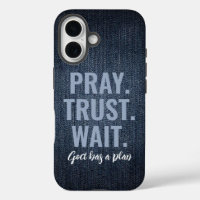 Prière Confiance Attendre Denim