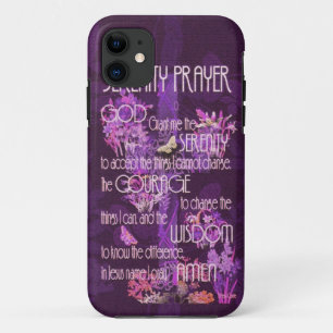Coque iPhone 11 Prière de sérénité