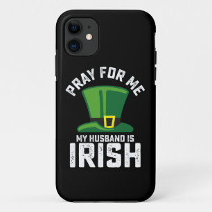 Case-Mate iPhone Case Priez pour moi Mon Mari est la Saint Patrick irlan
