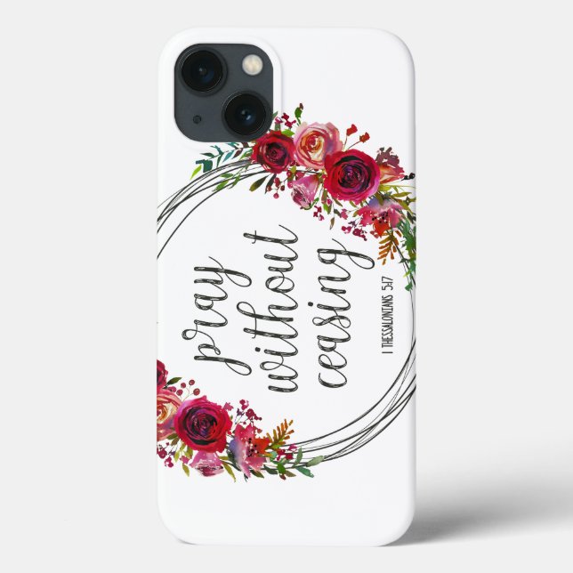 Coques Case-Mate iPhone Priez Sans Cesse (Verso)