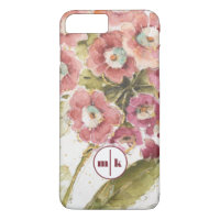 Primevère rose du monogramme |