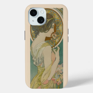 Coque Case-Mate iPhone Primrose par Alphonse Mucha (1899)