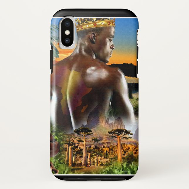 Coques Case-Mate iPhone Prince africain (Dos)