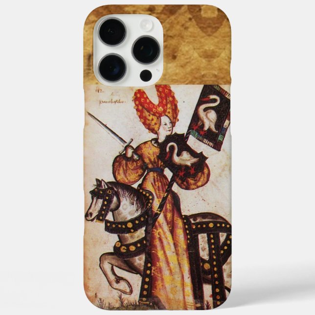 Coques Case-Mate iPhone PRINCESS PENTHESILEA COMME CHEVALIER MÉDIÉVAL Hera (Verso)
