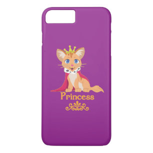 Coque iPhone 7 Plus Princesse Kitten