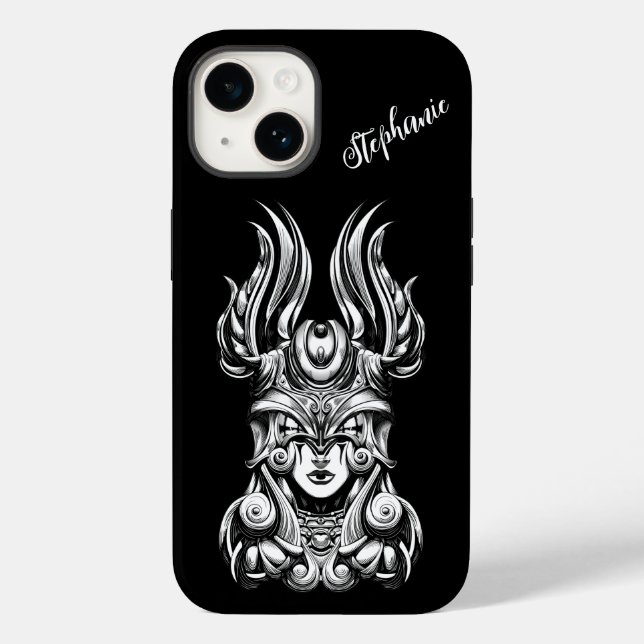 Coques Case-Mate iPhone Princesse Viking Warrior (Verso)