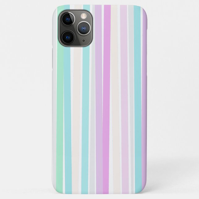 Coques Case-Mate iPhone Printemps couleurs d'été en rayures (Dos)