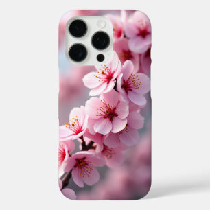 Coque iPhone 16 Pro Printemps de bienvenue avec la fleur de cerisier