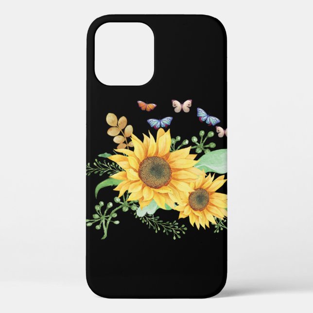 Coques Case-Mate iPhone printemps de tournesol (Verso)