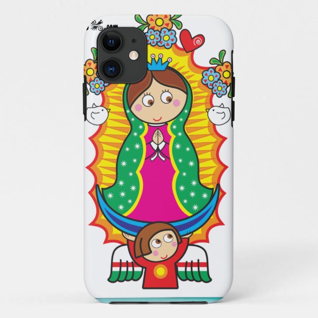 COQUES Case-Mate iPhone PRO PERSONNALISABLE DE VIRGEN DE GUADALUPE (Dos)