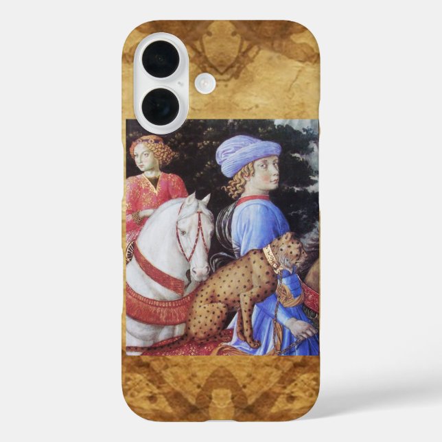 Coques Case-Mate iPhone Procession de Magus Melchior, Cheval, Chat sauvage (Verso)