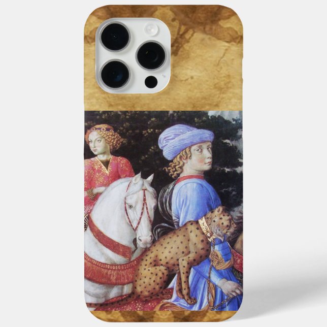 Coques Case-Mate iPhone Procession de Magus Melchior, Cheval, Chat sauvage (Verso)
