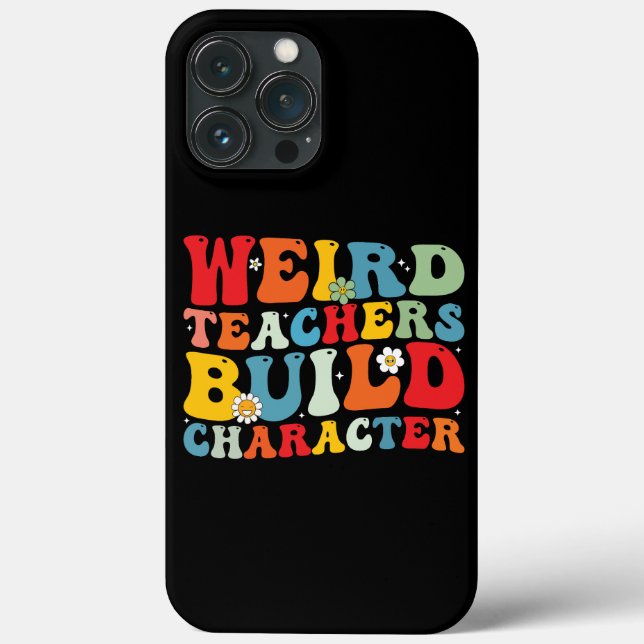 Coques Case-Mate iPhone Prof bizarre construit le caractère professeur gro (Verso)