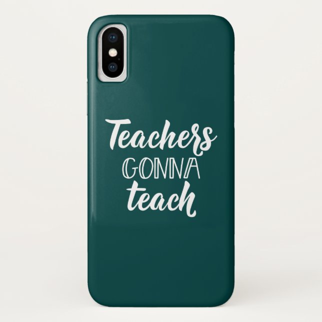 Coques Case-Mate iPhone Professeurs allant enseigner (Dos)
