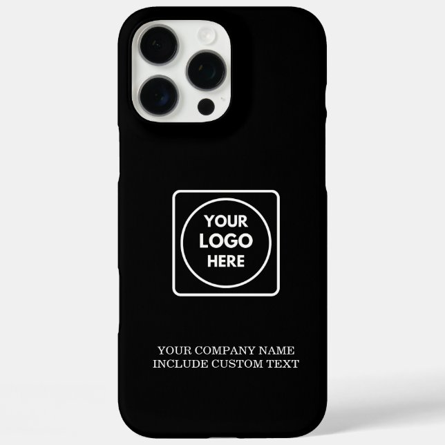 Coques Case-Mate iPhone Professional Business Logo Text iphone case (Verso)