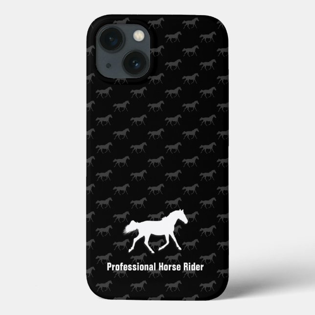 Coques Case-Mate iPhone Professionnel du motif | de chevaux de course (Verso)